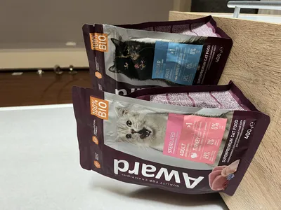 Корм для стерилизованных кошек award