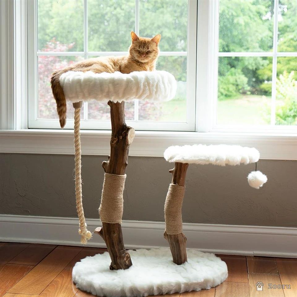 Когтеточки из натурального дерева 